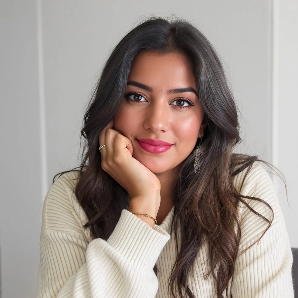 Joven mujer en preguntas frecuentes