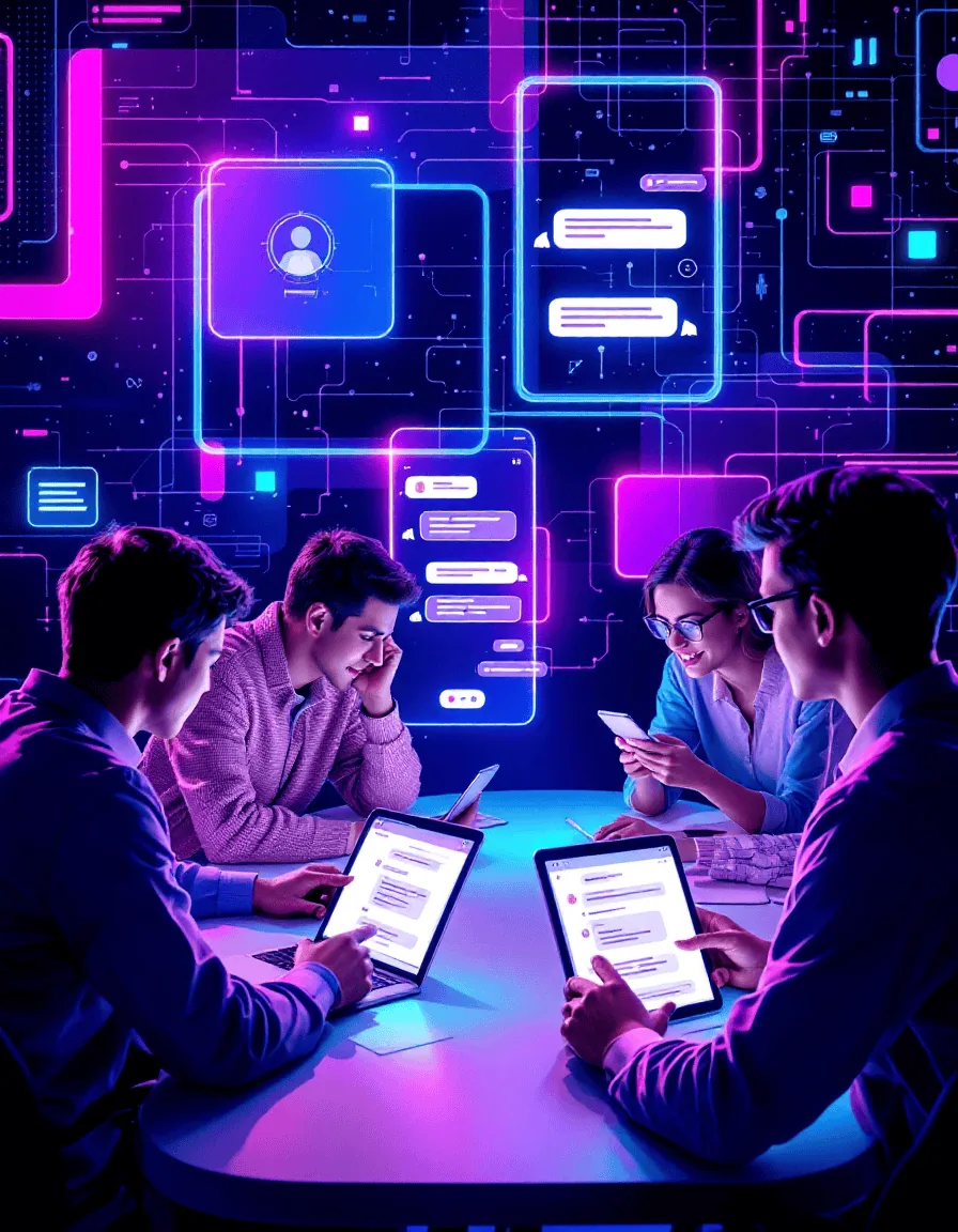 trabajando en una página web